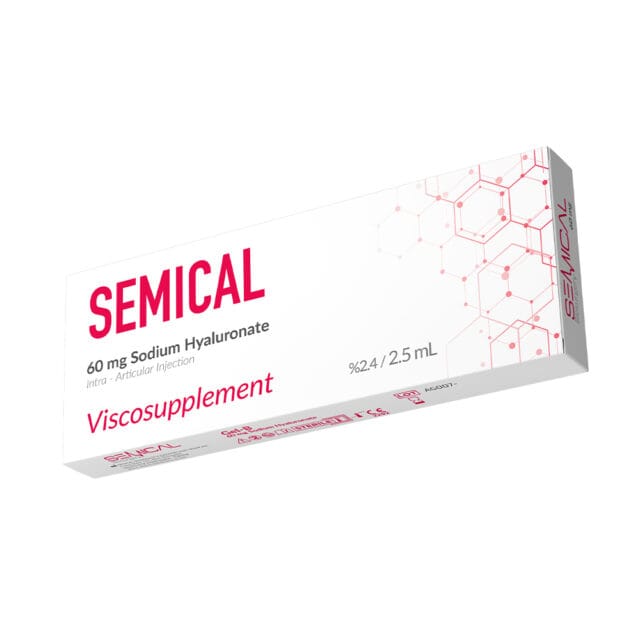 Semical 60 mg  Eklem İçi Enjeksiyon 60 mg %2.4 / 2.5 ml