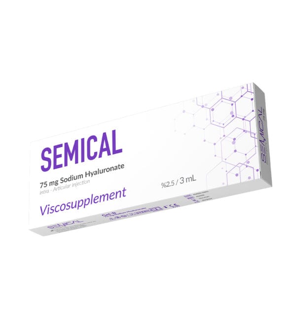 Semical 75 mg  Eklem İçi Enjeksiyon 75 mg %2.5 / 3 ml